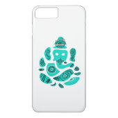 Ganesha Apple iPhone 7 Telefoon Case (Achterkant)