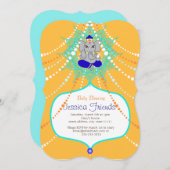 Ganesha Baby shower 5 x 7 inch Kaart (Voorkant / Achterkant)