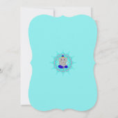 Ganesha Baby shower 5 x 7 inch Kaart (Achterkant)