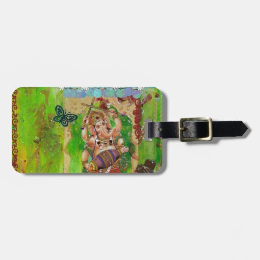 Ganesha Bagagelabel (Voorkant horizontaal)