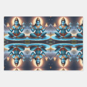 Ganesha, beschermheer van de kunsten en wetenschap inpakpapier vel (Voorkant 2)