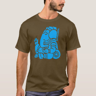 ganesha blauw 2 t-shirt