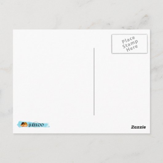 Ganesha Briefkaart (Achterkant)