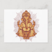 Ganesha Briefkaart (Voorkant)