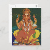 Ganesha Briefkaart (Voorkant / Achterkant)
