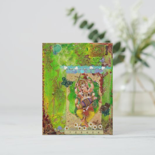 Ganesha Briefkaart (Staand voorkant)