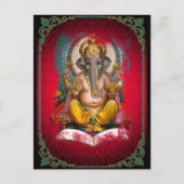 Ganesha - Briefkaart (Voorkant)