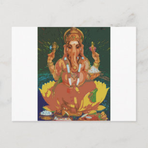 Ganesha Briefkaart