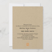 Ganesha bruiloft uitnodiging (Achterkant)