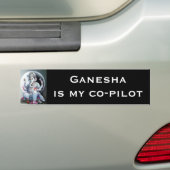 Ganesha Bumpersticker - Versie 9 (Op auto)