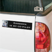 Ganesha Bumpersticker - Versie 9 (Op Truck)