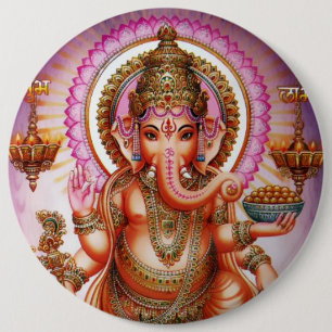 Ganesha Button - Versie 7