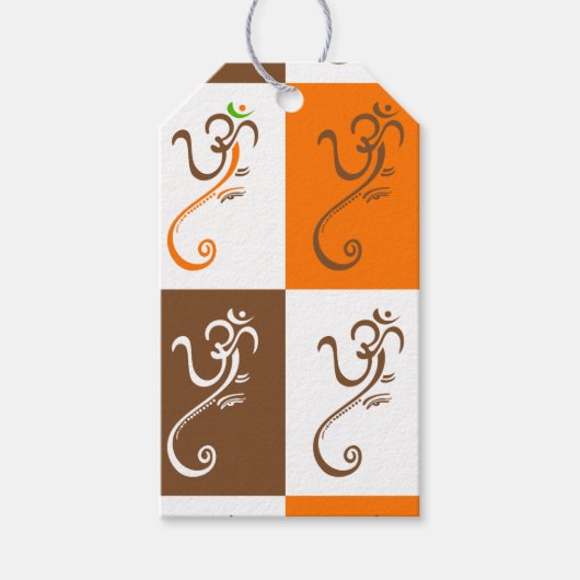 Ganesha cadeau-labels cadeaulabel (Voorkant)