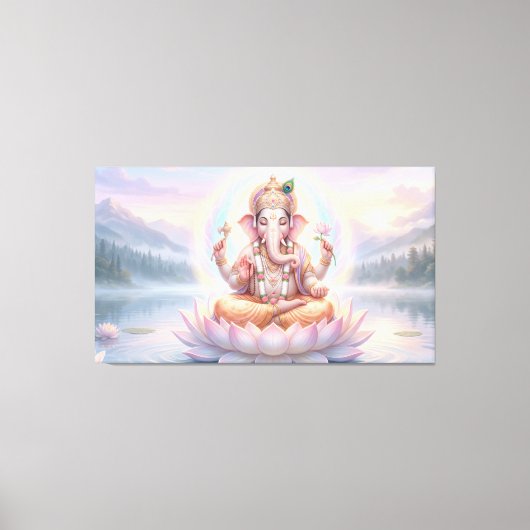 Ganesha Canvas Afdruk (Voorkant)
