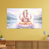 Ganesha Canvas Afdruk (Insitu (Woonkamer))