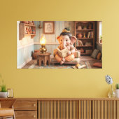 Ganesha Canvas Afdruk (Insitu (Woonkamer))