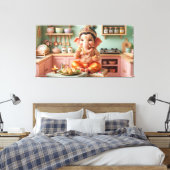 Ganesha Canvas Afdruk (Insitu (Slaapkamer))