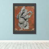 Ganesha Canvas Afdruk (Insitu (Houten vloer))