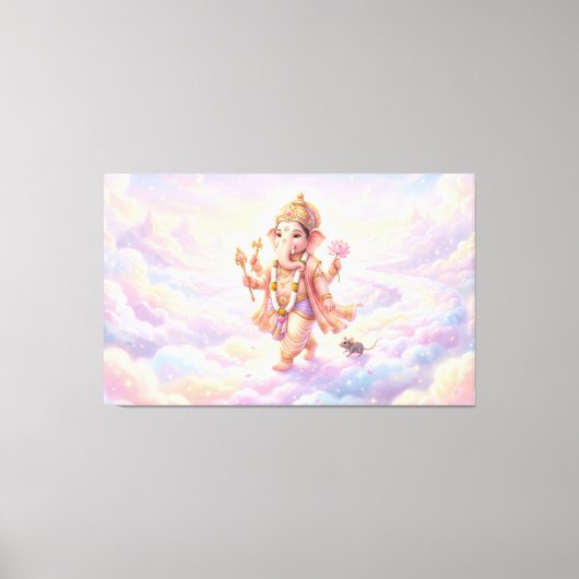 Ganesha Canvas Afdruk (Voorkant)