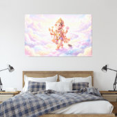 Ganesha Canvas Afdruk (Insitu (Slaapkamer))