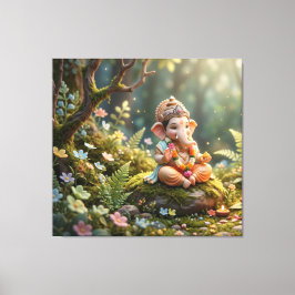Ganesha Canvas Afdruk