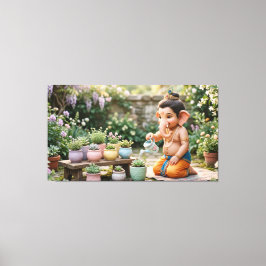 Ganesha Canvas Afdruk