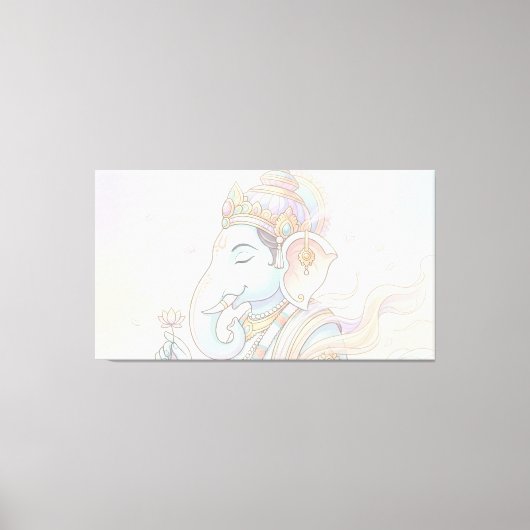 Ganesha Canvas Afdruk (Voorkant)