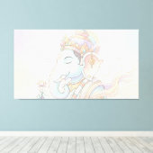 Ganesha Canvas Afdruk (Insitu (Houten vloer))