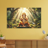 Ganesha Canvas Afdruk (Insitu (Woonkamer))