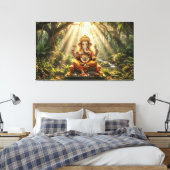Ganesha Canvas Afdruk (Insitu (Slaapkamer))