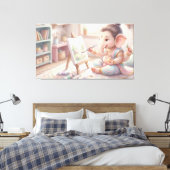 Ganesha Canvas Afdruk (Insitu (Slaapkamer))