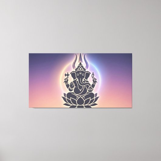 Ganesha Canvas Afdruk (Voorkant)