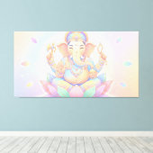 Ganesha Canvas Afdruk (Insitu (Houten vloer))
