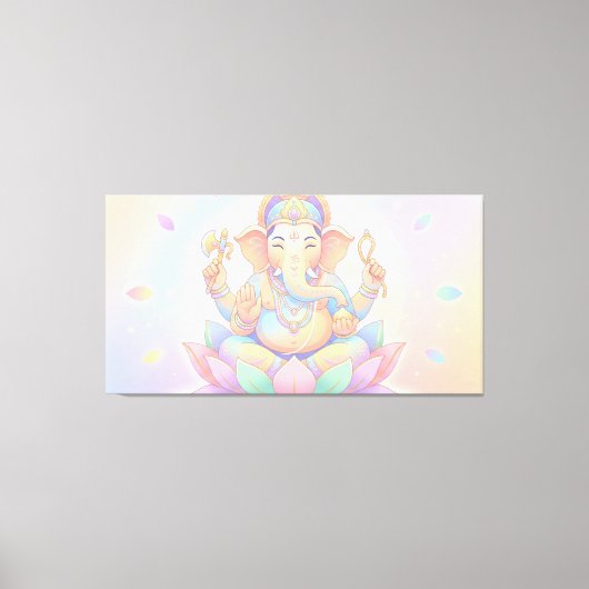 Ganesha Canvas Afdruk (Voorkant)