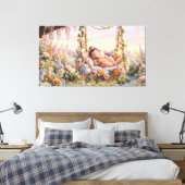 Ganesha Canvas Afdruk (Insitu (Slaapkamer))