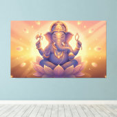 Ganesha Canvas Afdruk (Insitu (Houten vloer))