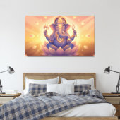 Ganesha Canvas Afdruk (Insitu (Slaapkamer))