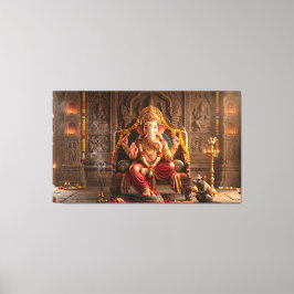 Ganesha Canvas Afdruk