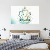 Ganesha Canvas Afdruk (Insitu (Slaapkamer))