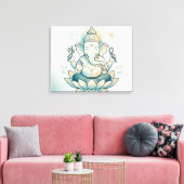 Ganesha Canvas Afdruk (Insitu (Woonkamer))