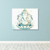 Ganesha Canvas Afdruk (Insitu (Houten vloer))