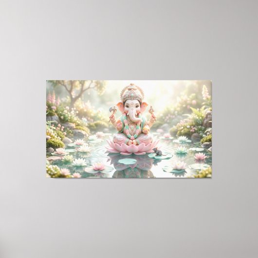 Ganesha Canvas Afdruk (Voorkant)