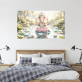 Ganesha Canvas Afdruk (Insitu (Slaapkamer))