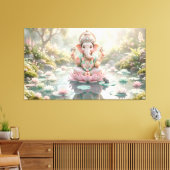 Ganesha Canvas Afdruk (Insitu (Woonkamer))