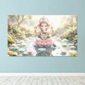 Ganesha Canvas Afdruk (Insitu (Houten vloer))