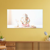 Ganesha Canvas Afdruk (Insitu (Woonkamer))