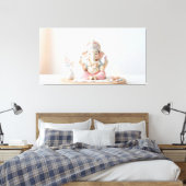 Ganesha Canvas Afdruk (Insitu (Slaapkamer))