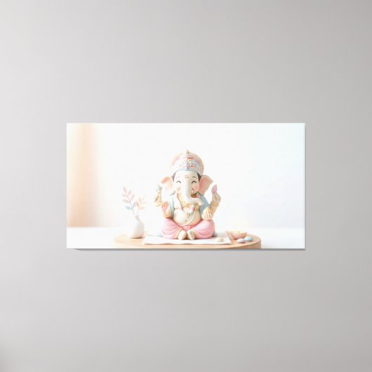 Ganesha Canvas Afdruk (Voorkant)