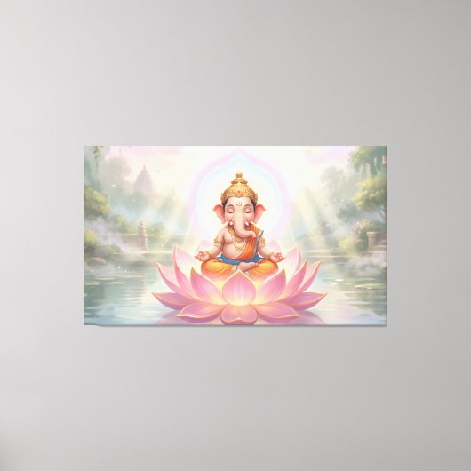 Ganesha Canvas Afdruk (Voorkant)
