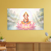 Ganesha Canvas Afdruk (Insitu (Woonkamer))